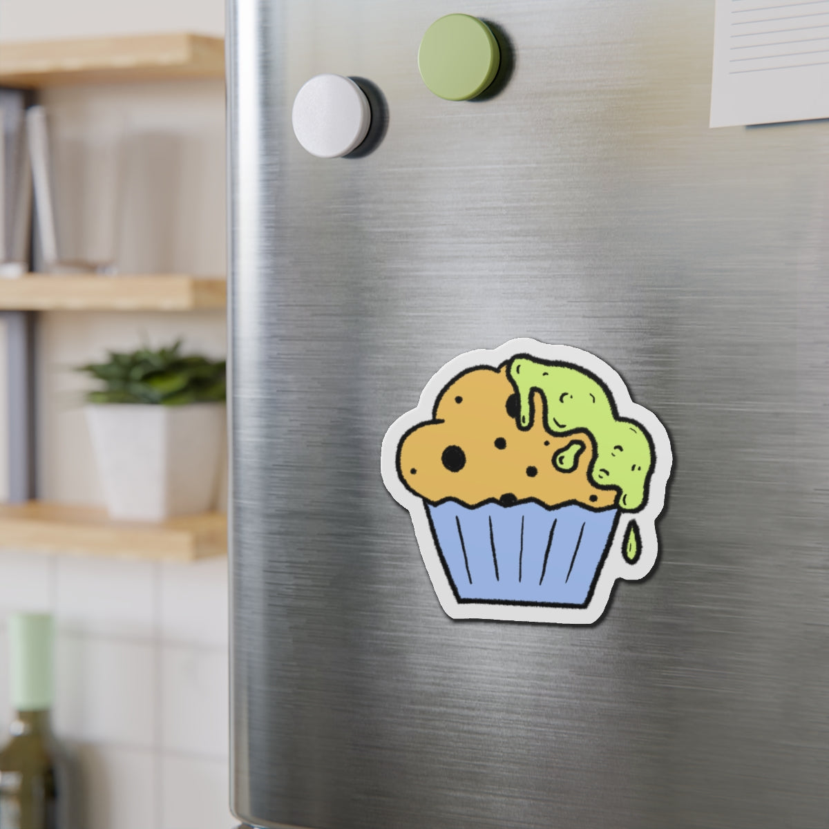 Official '...EARNEST? Muffin Logo Magnet