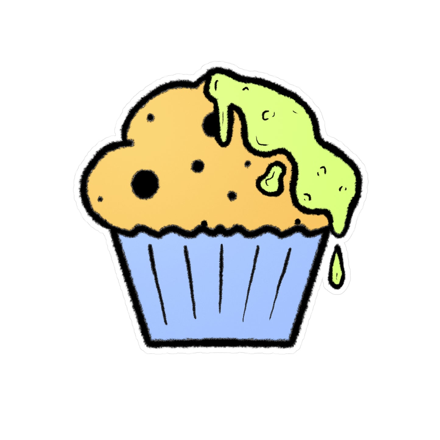 Official '...EARNEST?' Vinyl Muffin Sticker